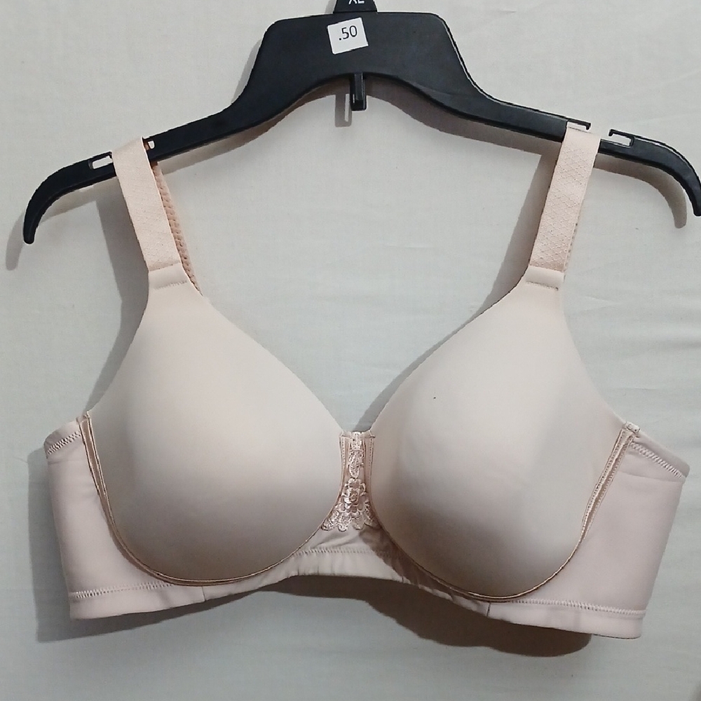 Vanity Fair Soft Beige Bra Size 44C